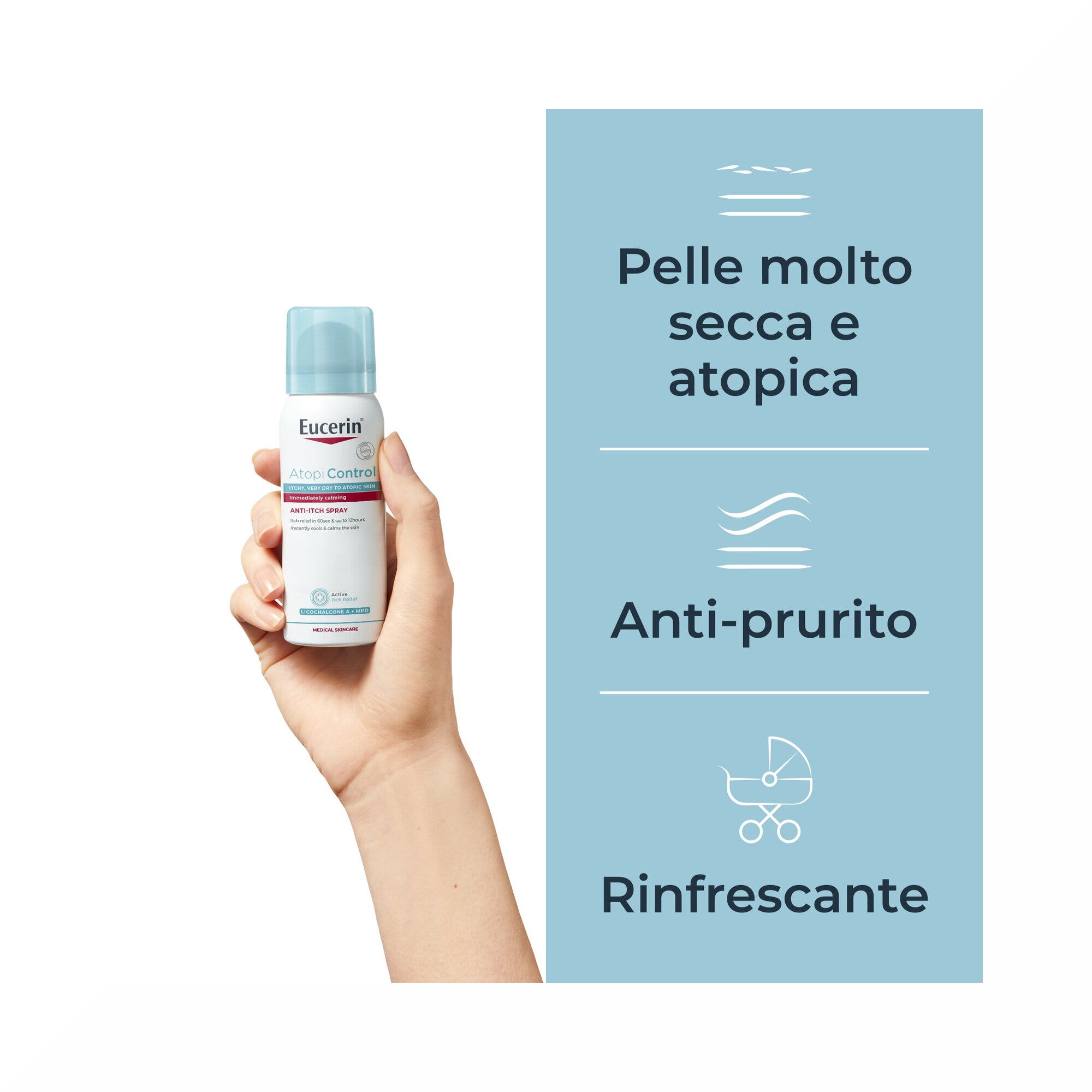 Eucerin AtopiControl Spray Anti-Prurito 50ml-3