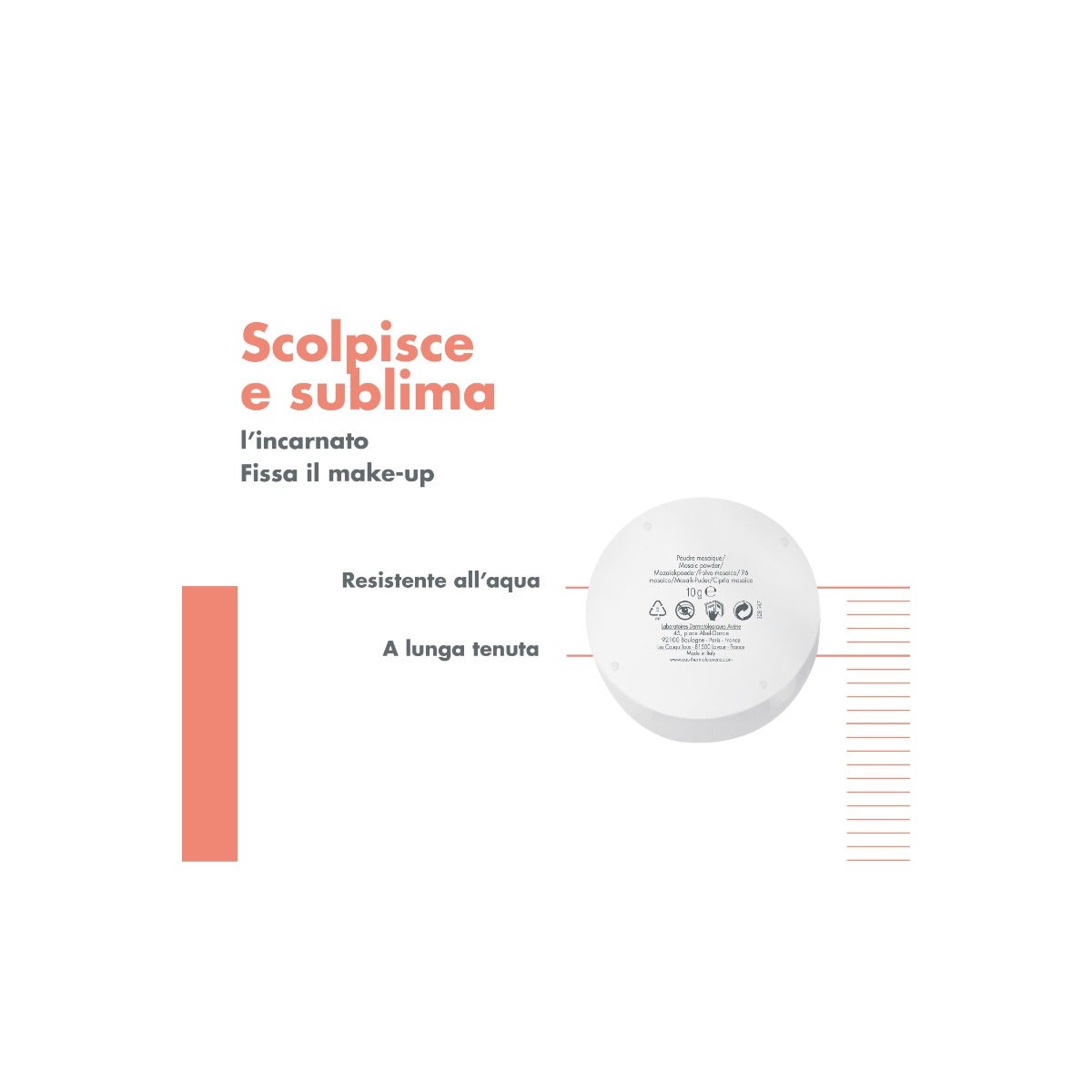 Avene Couvrance Cipria Mosaico Bonne Mine 10gr-4