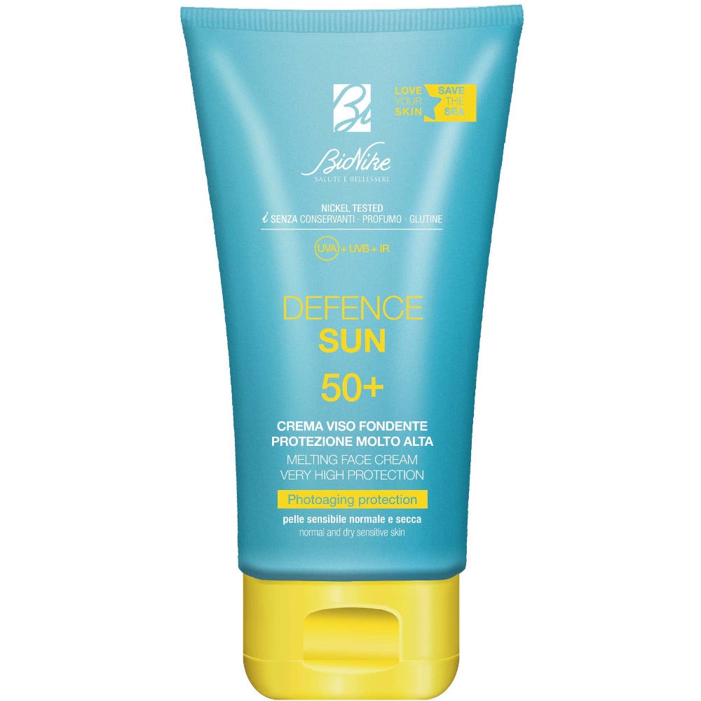 Bionike Defence Sun Crema Viso Fondente 50ml SPF50+-2