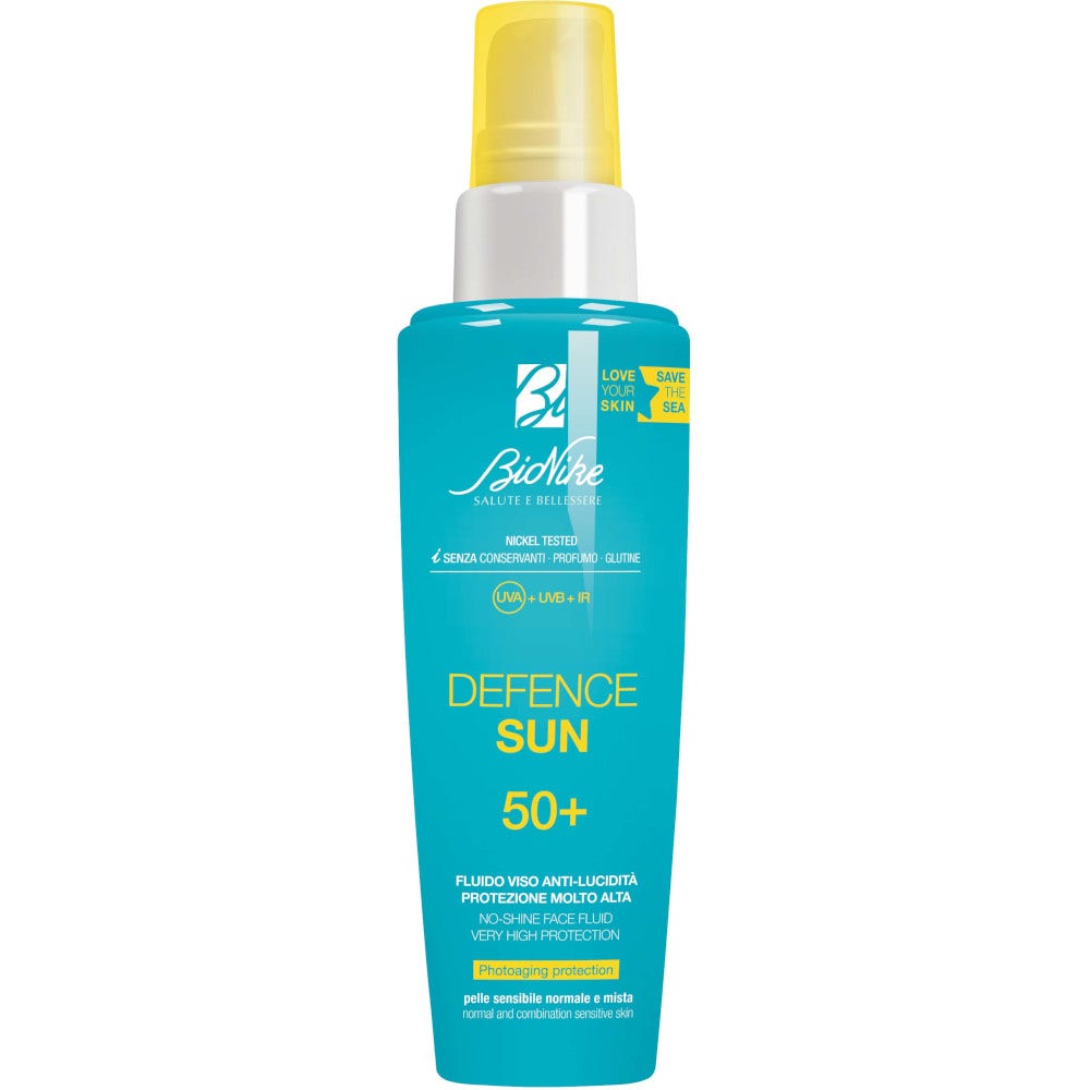 Bionike Defence Sun Fluido Viso Anti-Lucidità 50ml SPF50+-2