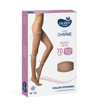 Sauber Linea Charme Tuttonudo Collant 70 Den Medio Taglia 3-1