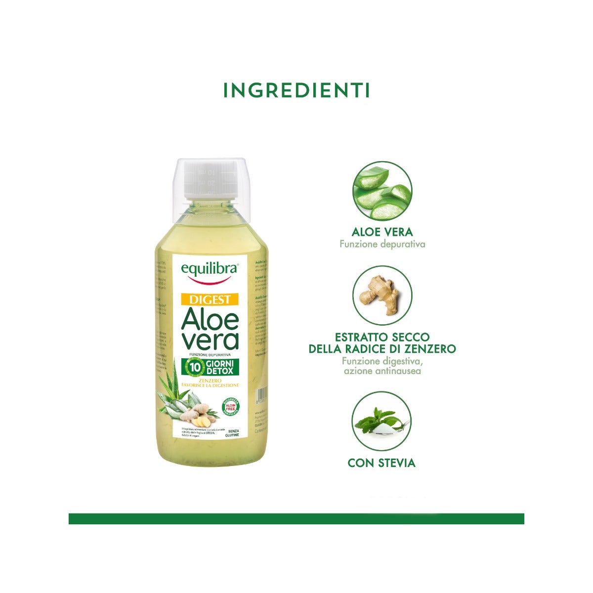 Equilibra Aloe Vera Digest Con Zenzero 500ml-2