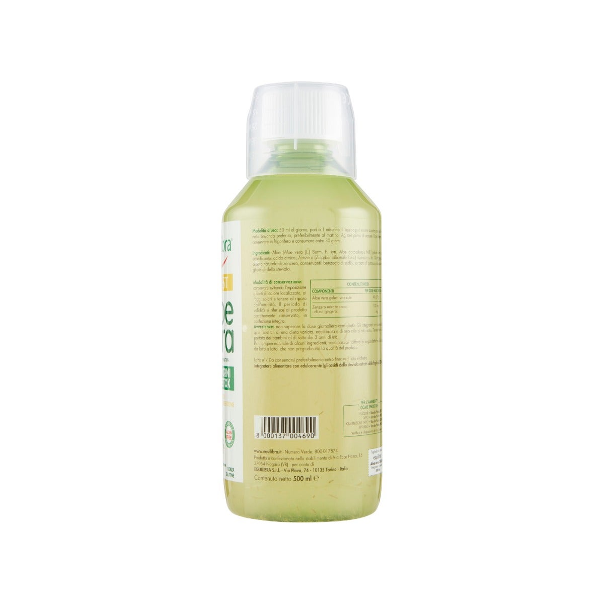 Equilibra Aloe Vera Digest Con Zenzero 500ml-6