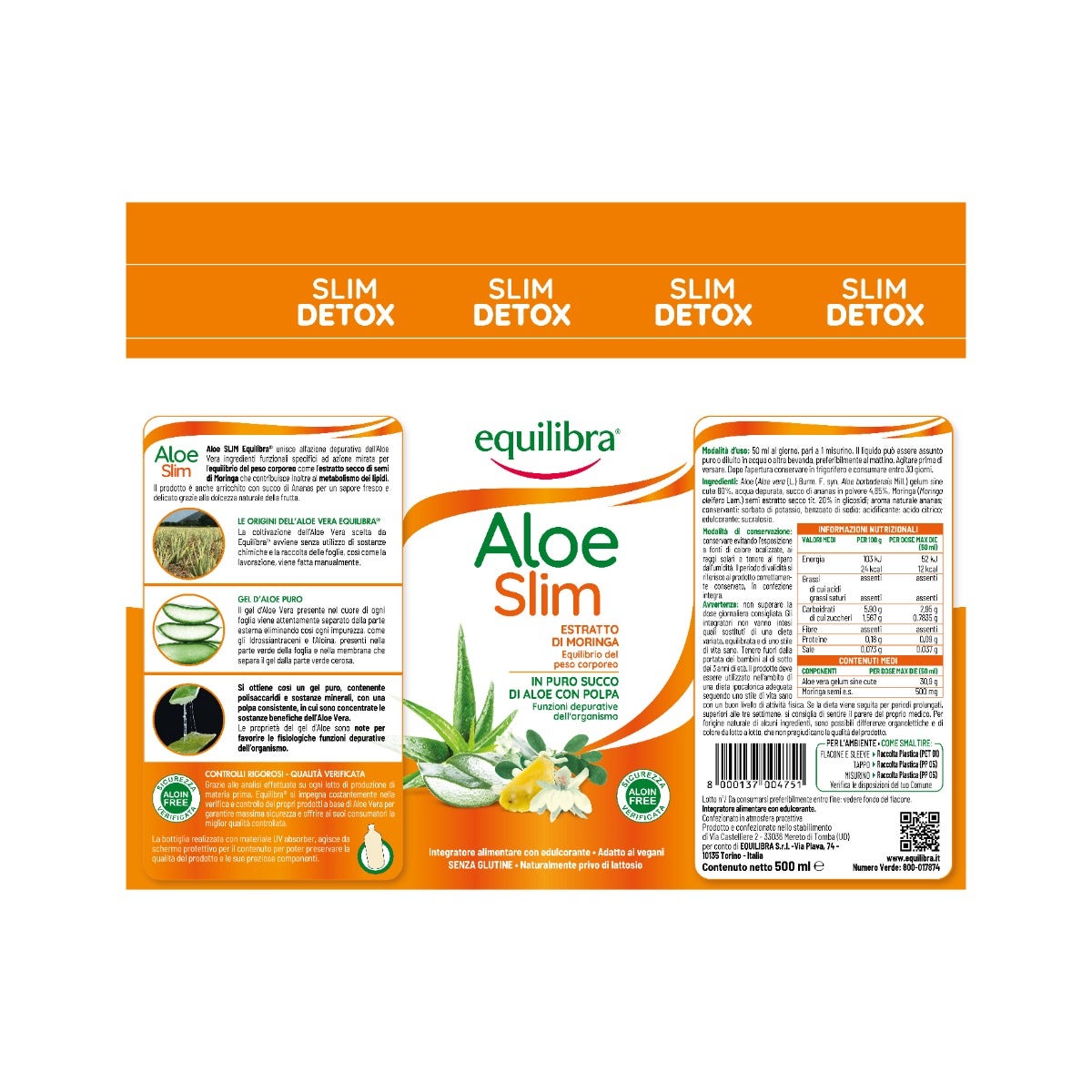 Equilibra Aloe Vera Slim 500ml-15