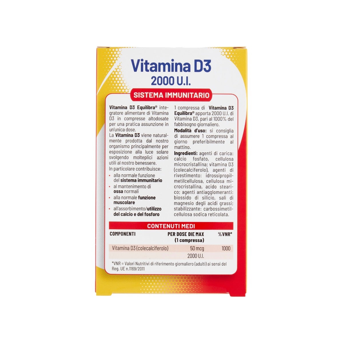 Equilibra Vitamina D3 30 Compresse-2