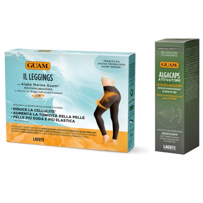Guam Leggings L/XL + Algacaps Attivatore Spray Alghe Marine 100ml-1