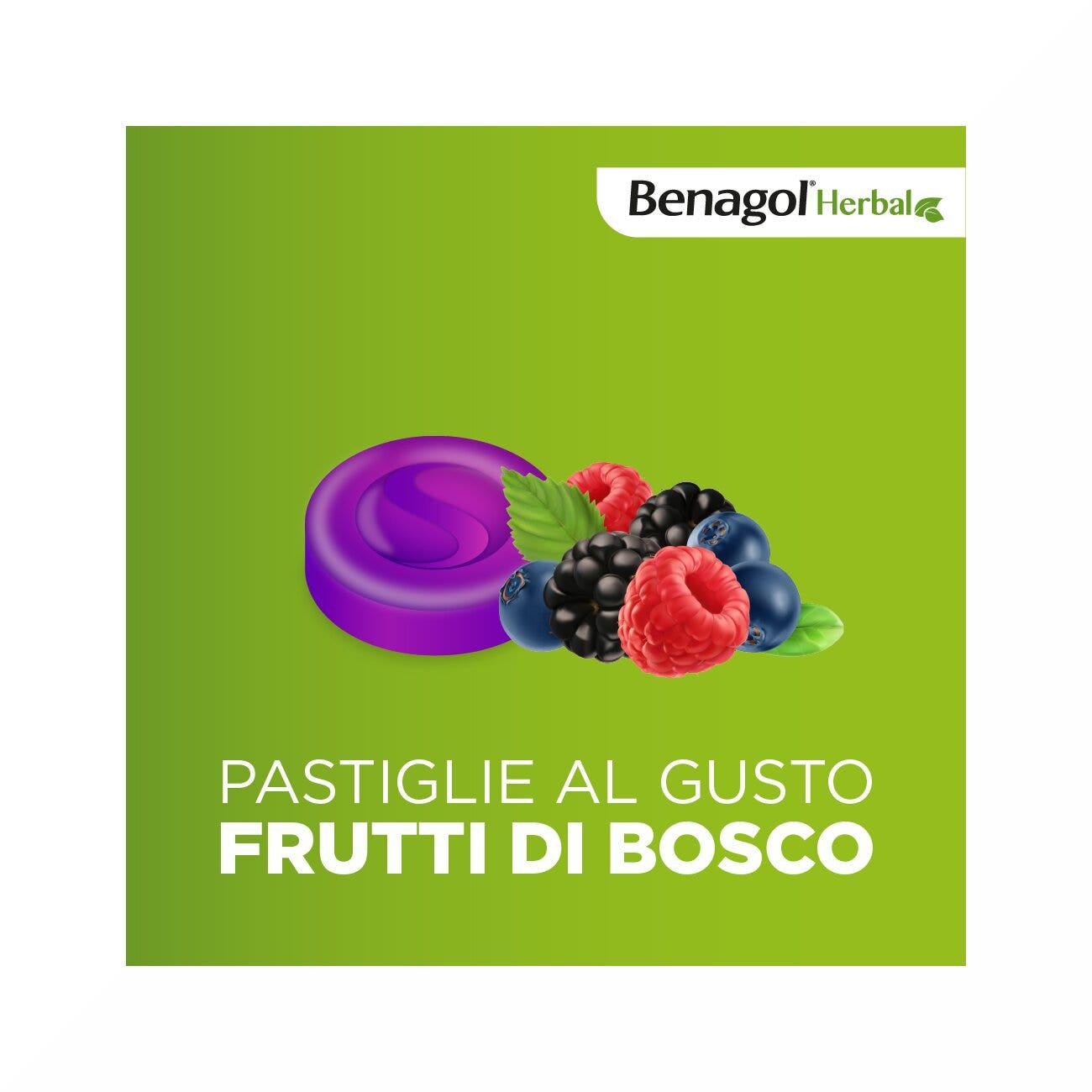 Benagol Herbal Gusto Frutti Di Bosco 24 Pastiglie-5