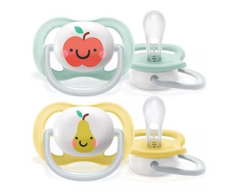 Philips Avent Succhietto Ultra Air Neutro 2 Pezzi 0-6 Mesi-1