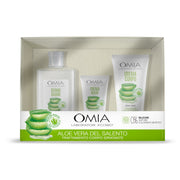 Omia Cestino Ecobio Aloe Corpo Dermo Bagno 400ml+Crema Corpo 200ml+Crema Mani 75ml-1