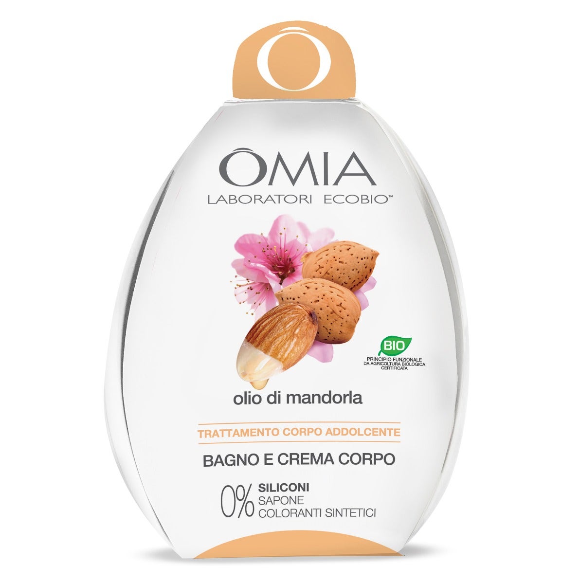 Omia Ovetto Ecobio Mandorla Bagno Seta 400ml+Crema Corpo 200ml-1