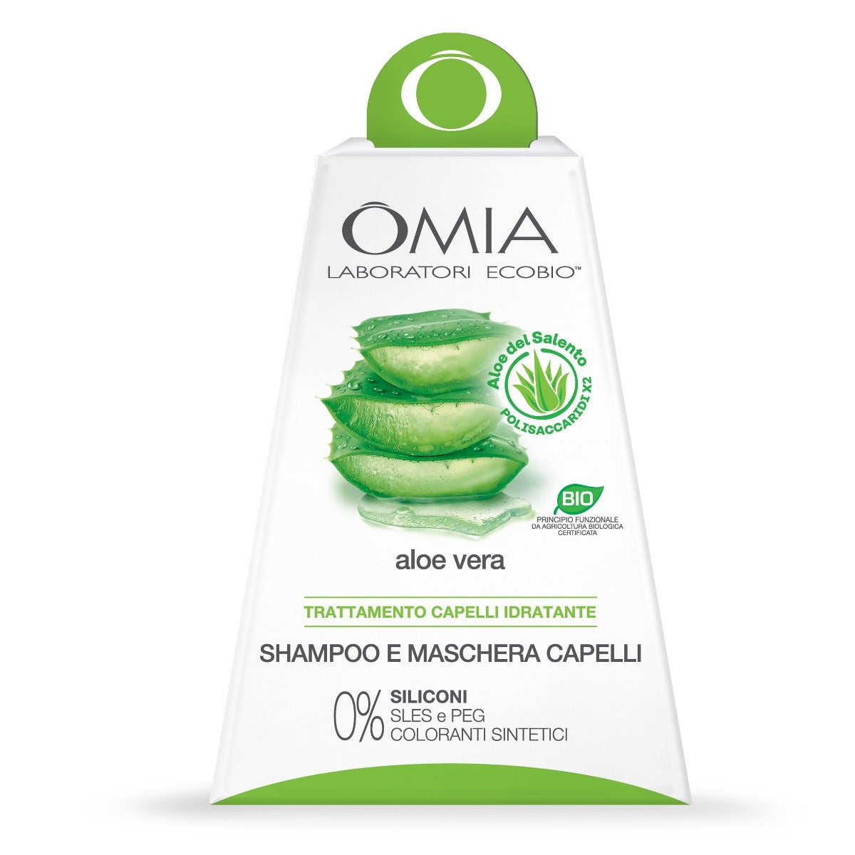 Omia Campana Aloe Haircare Shampoo 250ml+ Maschera 250ml-1