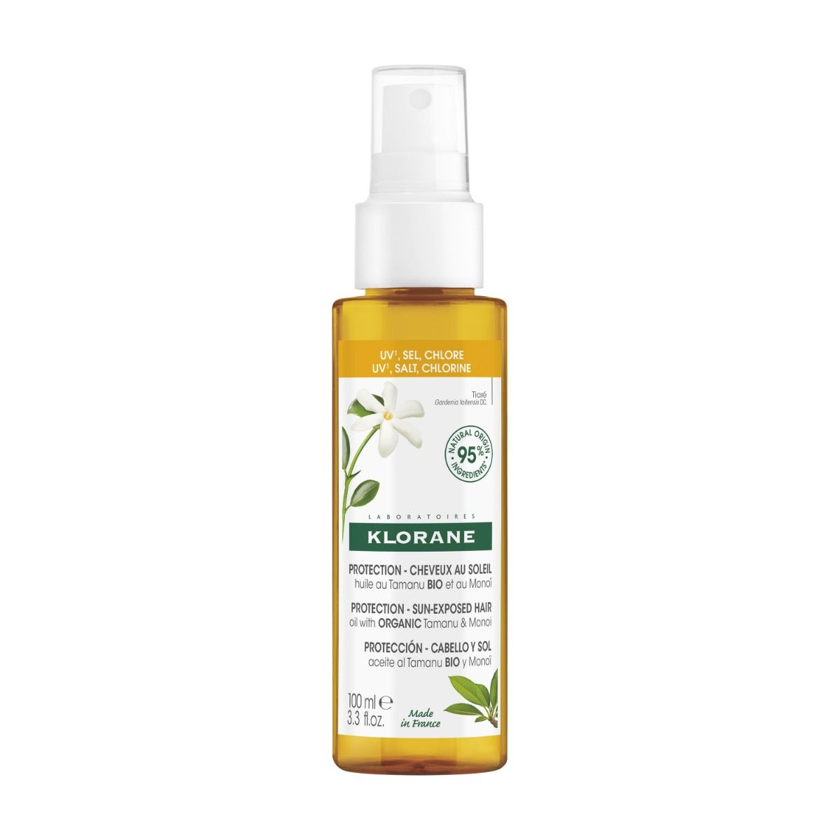 Klorane Olio al Tamanu Bio E Monoï 100ml-0