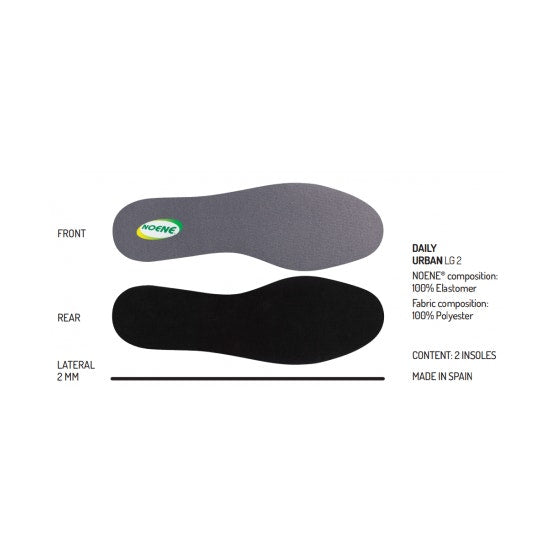 Noene Solette Oversole Daily Urban LG2 Taglia 40/42 1 Paio-2