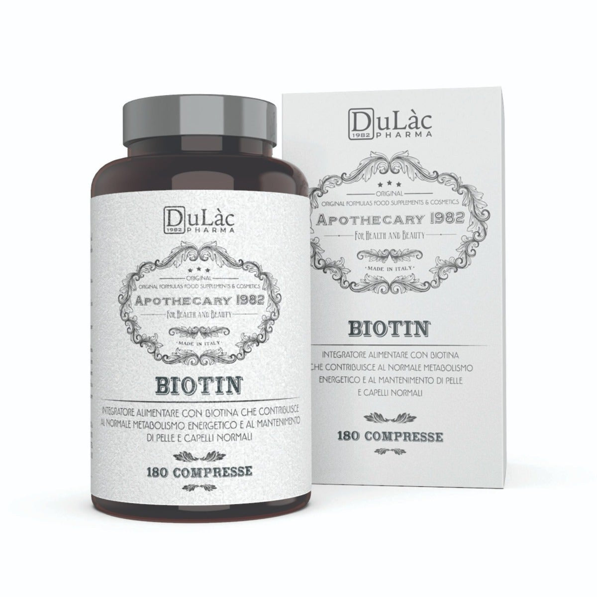 Apothecary Biotin 180 Compresse-1
