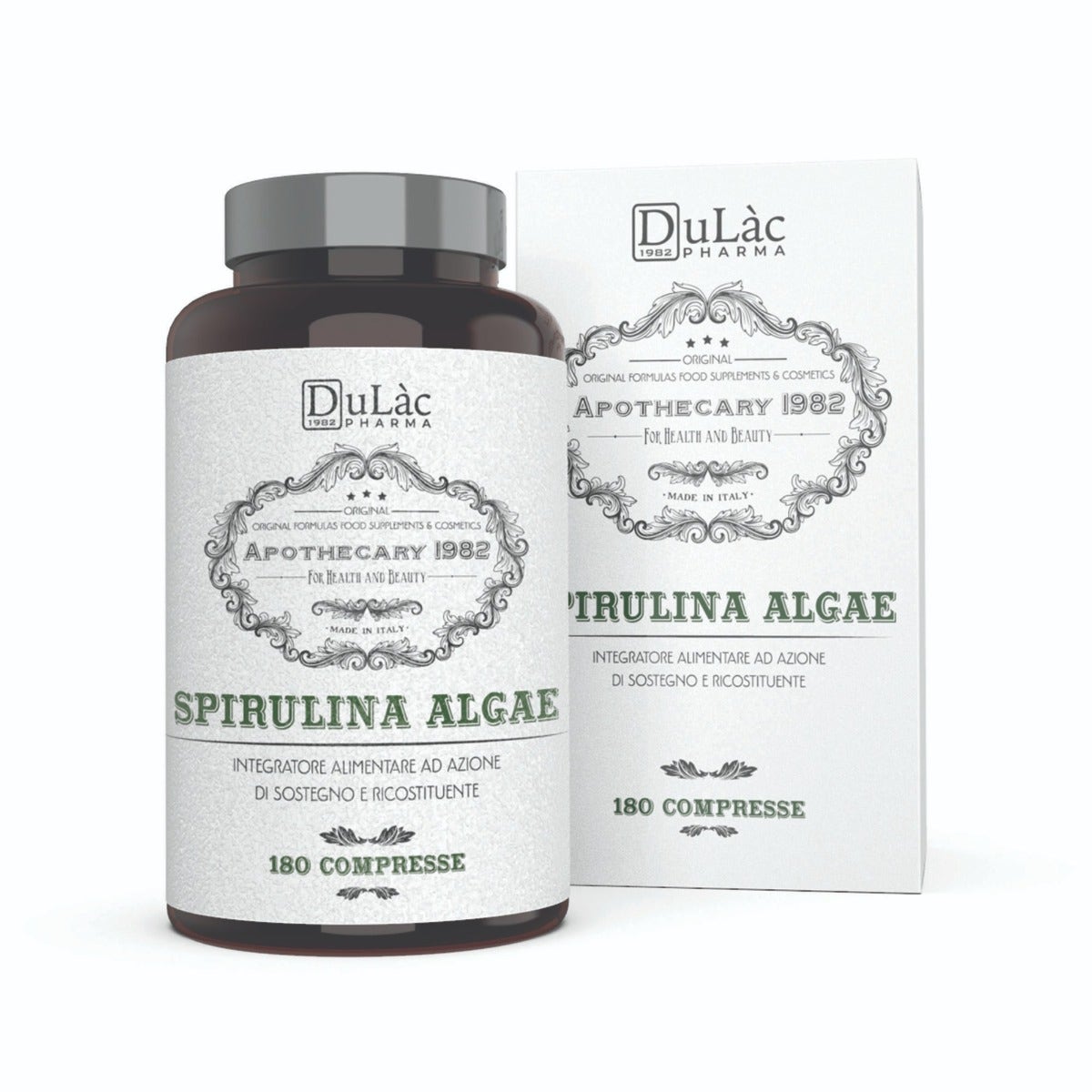 Apothecary Alga Spirulina 180 Compresse-1