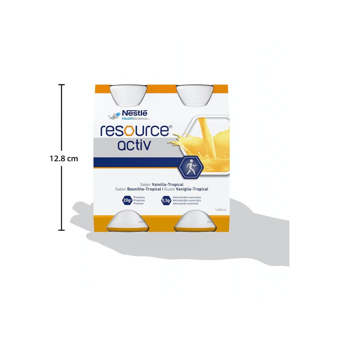 Resource Activ Vaniglia Tropical 4 Bottigliette Da 200ml-3