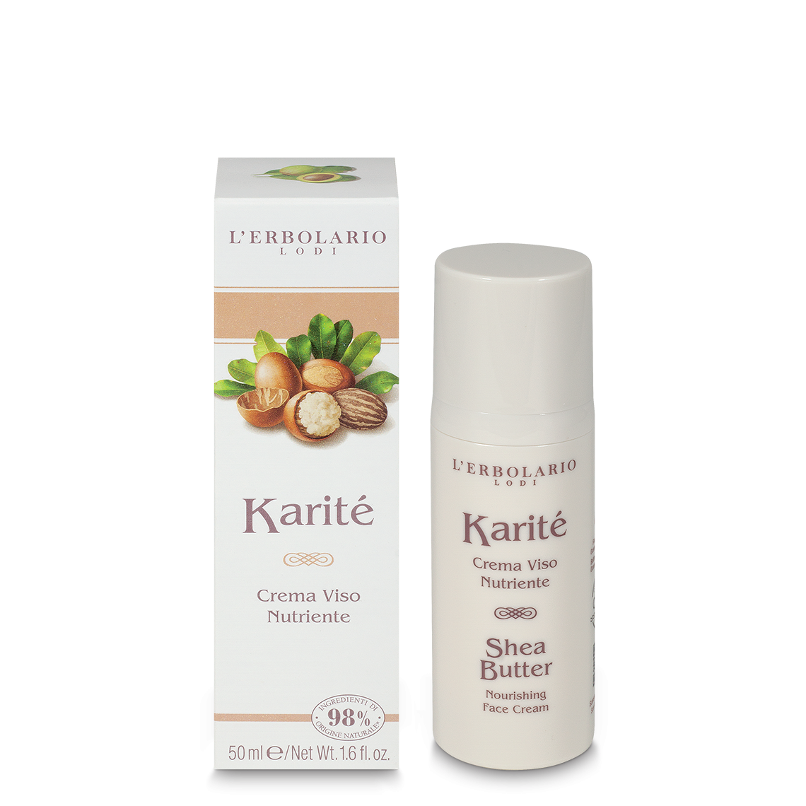 L'Erbolario Crema Viso Nutriente Karité 50ml-2