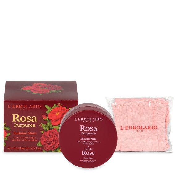 L'Erbolario Balsamo Mani Emolliente Rosa Purpurea 75ml-1