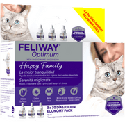 Feliway Optimum Ricarica Diffusore Anti-stress Gatti 3x48ml-1