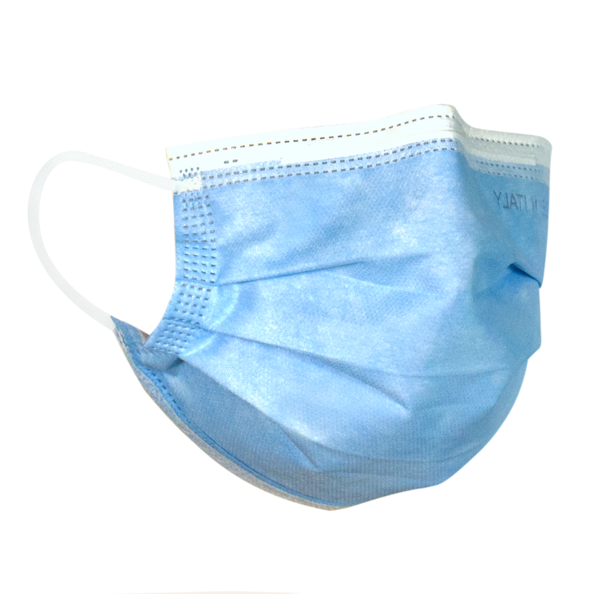 Mascherina Chirurgica Adulto Celeste 10 Pezzi-3