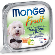 Monge Fruit Salmone E Pera Cibo Umido Per Cani Adulti 100g-2