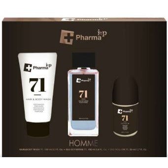 Iap Pharma Cofanetto Per Lui Gel Doccia 150ml + Profumo 100ml + Deodorante Roll On 75ml N.71-1