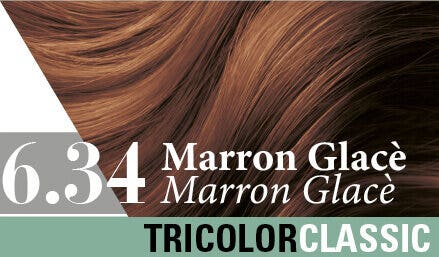 Specchiasol Tricolor Classic 6,34 Marròn Glacè 2 Tubi 50ml 2 Shaker 50ml + 4 Bustine 8ml-2