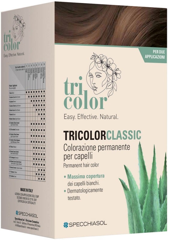 Tricolor Classic 7,3 Cannella 2 Tubi 50 ml + 2 Shaker 50 ml + 4 Bustine 8 ml-0
