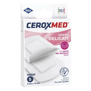 Ceroxmed Compresse Dress Cerotti  Delicati 6x10 cm 5 Pezzi-3