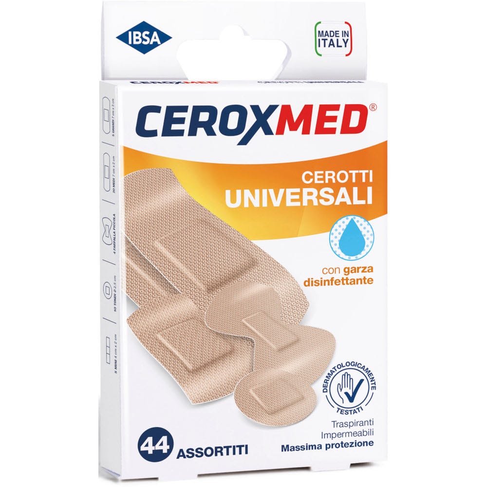 Ceroxmed Cerotti Universali Assortiti 44 Pezzi-4