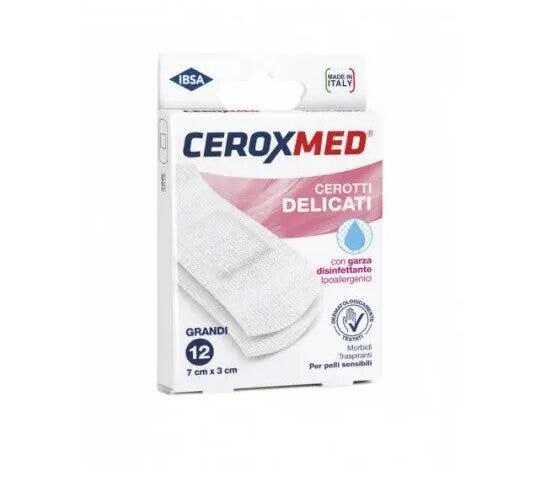 Ceroxmed Cerotti Delicati Grandi 12pz-2