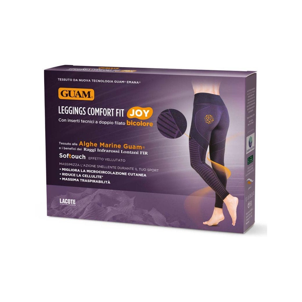 Guam Leggings Comfort Fit Prugna Taglia S/M-1