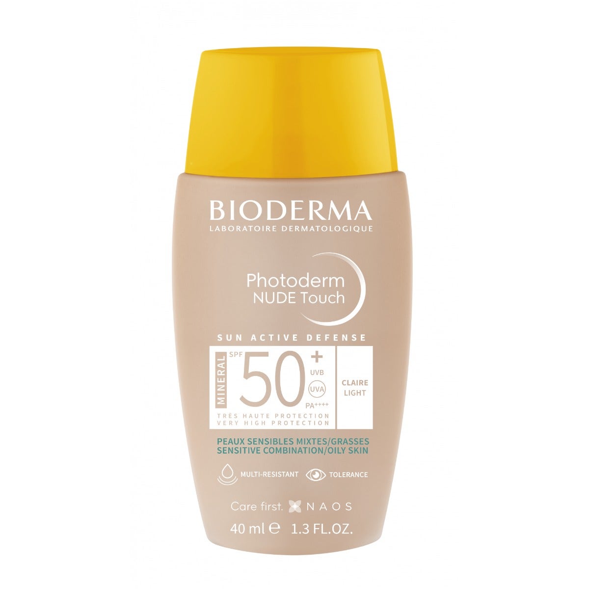 Bioderma Photoderm Nude Touch Mineral SPF 50+ Claire 40ml-1