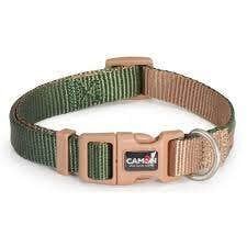 Camon Collare Regolabile Double Premium Verde/Ecru Per Cani Cuccioli 25x480cm/660mm-3