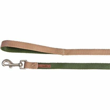 Camon Guinzaglio Doublepremium Bicolor Verde/Ecru 25x1200mm-3