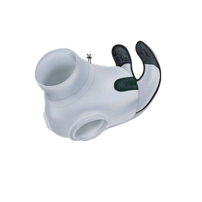 Trixie Body Protettivo veterinario per gatti taglia M-L colore grigio-1