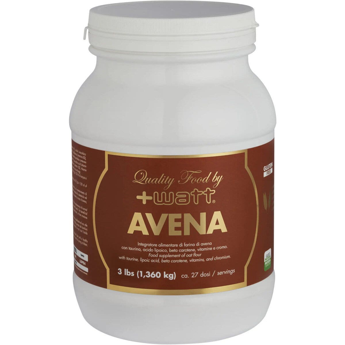 +Watt Quality Food Avena Gusto Naturale 1360g-2