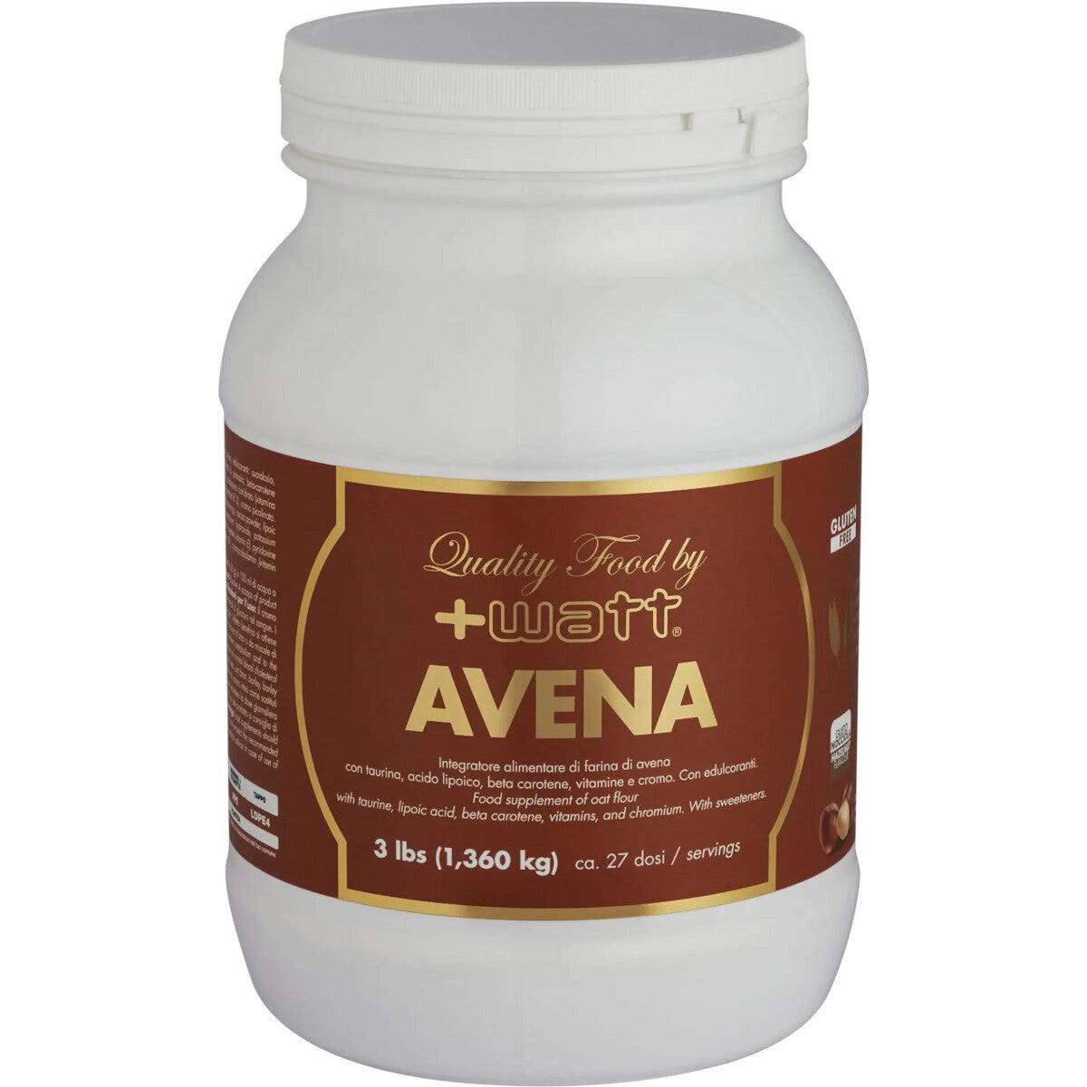 +Watt Quality Food Avena Gusto Nocciola 1360g-4