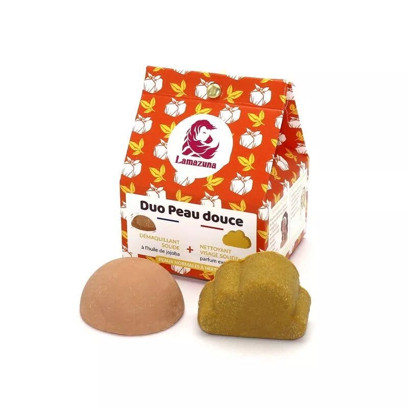 Lamazuna Cofanetto Struccante Solido 30ml + Detergente Viso Solido 27ml-11