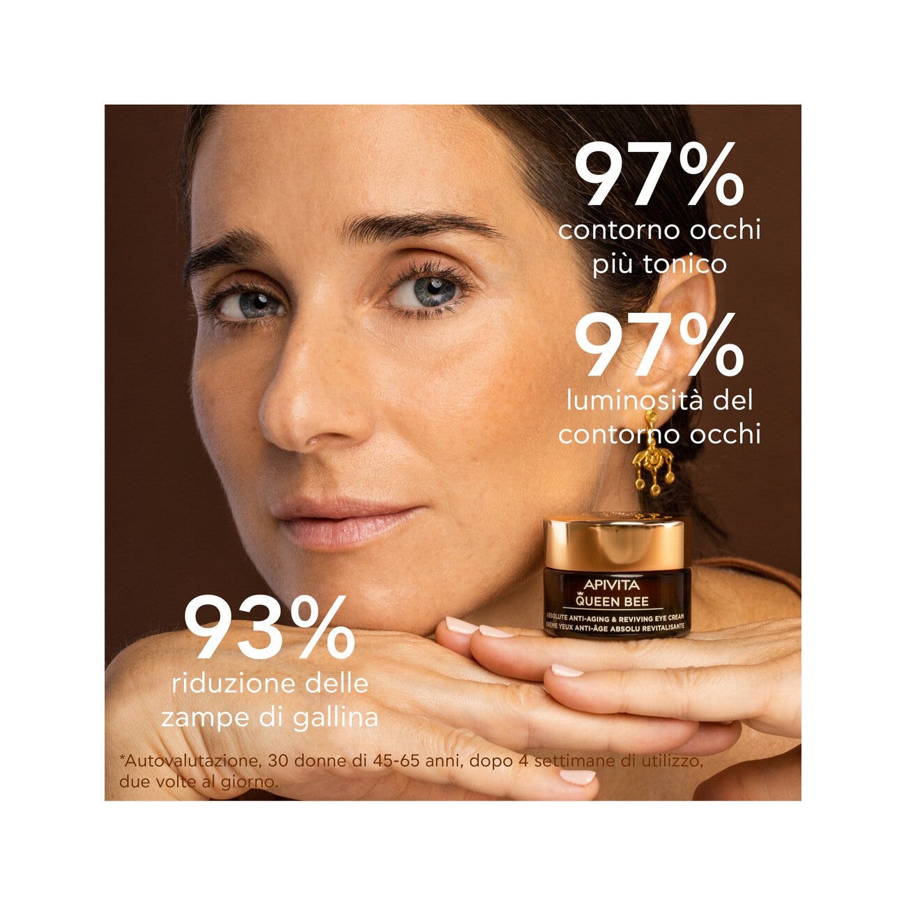 Apivita Queen Bee Eye Crema Occhi Anti-Età Assoluta&Rivitalizzante 15ml-4
