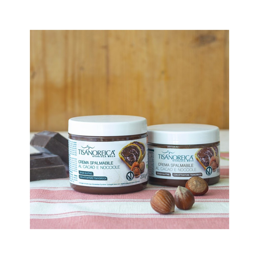 Gianluca Mech Tisanoreica Crema Spalmabile Al Cacao E Nocciole 200g-2