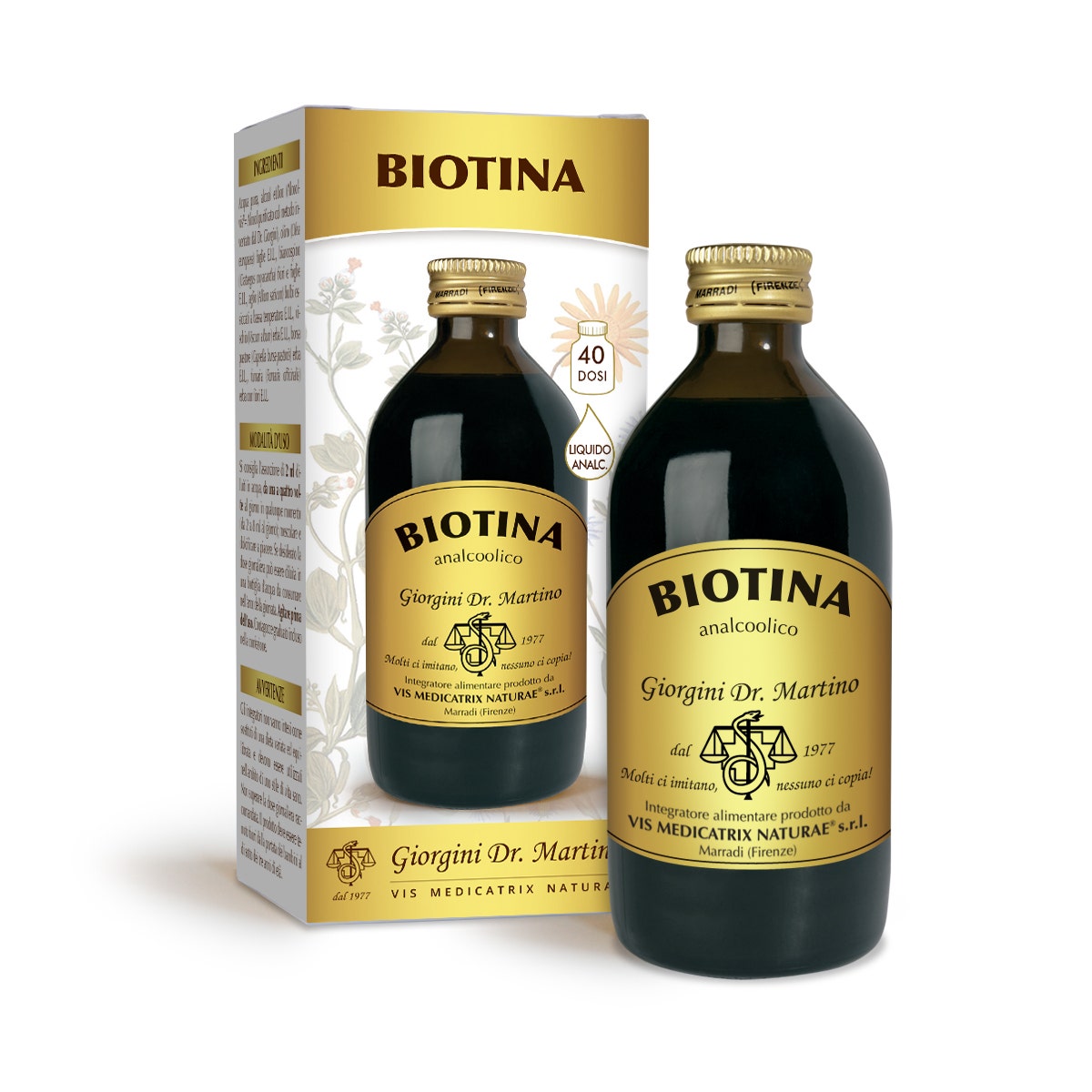 Dr Giorgini Biotina Liquido Analcoolico 200ml-1