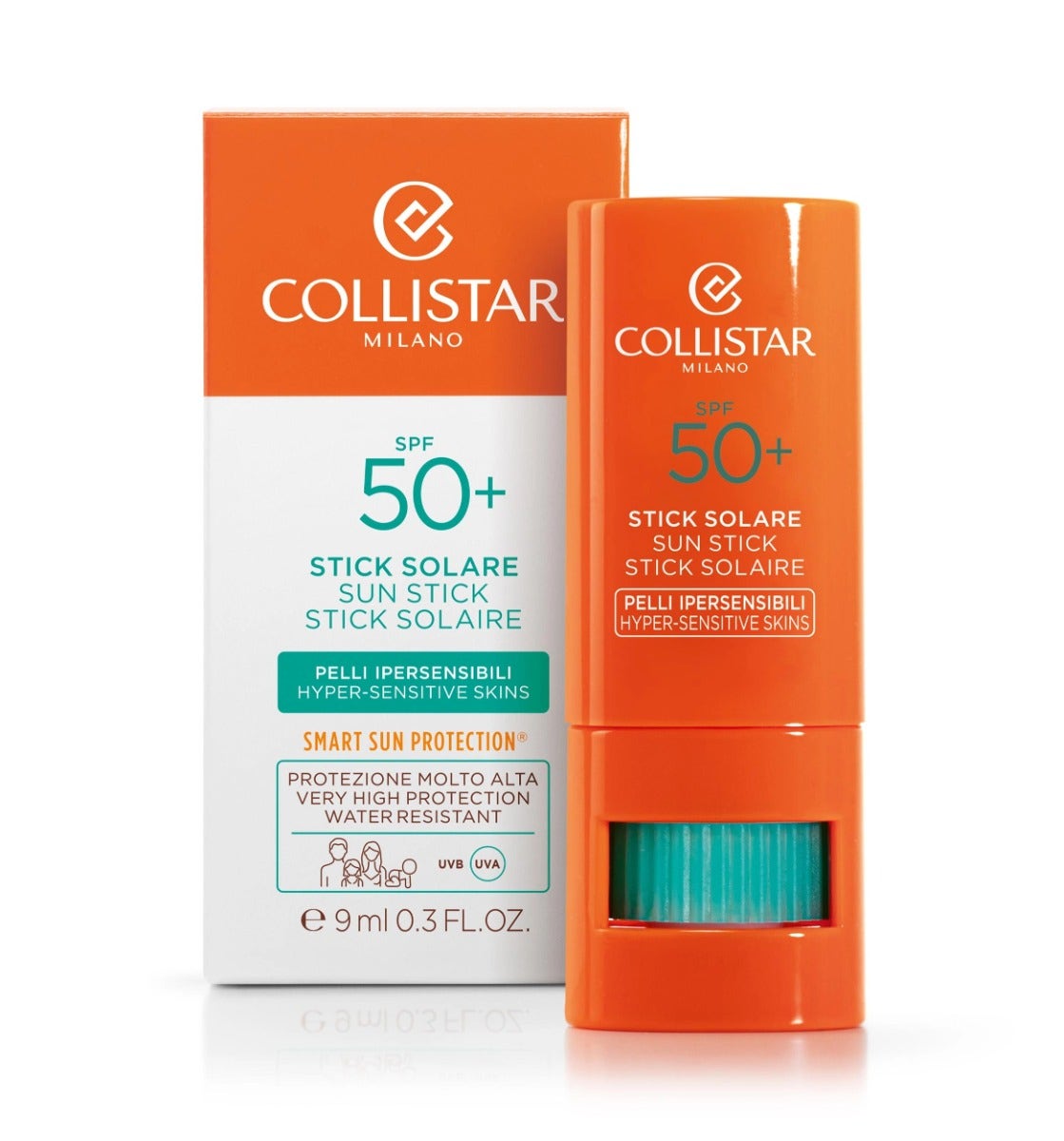 Collistar Stick Solare Pelli Ipersensibili SPF 50+ Viso E Corpo 9ml-2
