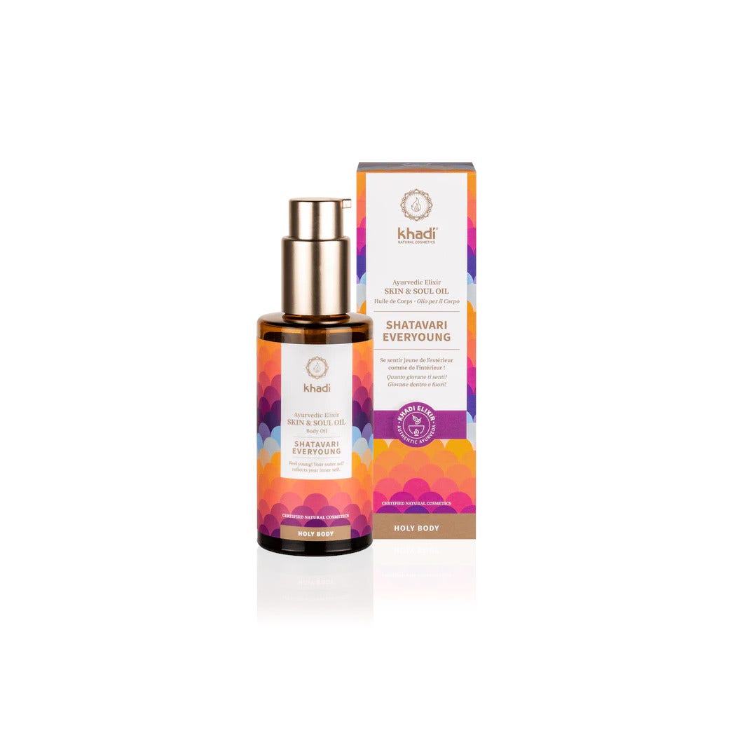 Khadi Olio Corpo Skin&Soul Shatavari Everyoung 100ml-1