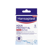 Hansaplast Cerotti Aqua Protect XL Impermeabili Per Grandi Ferite 6x7cm 5 Pezzi-1