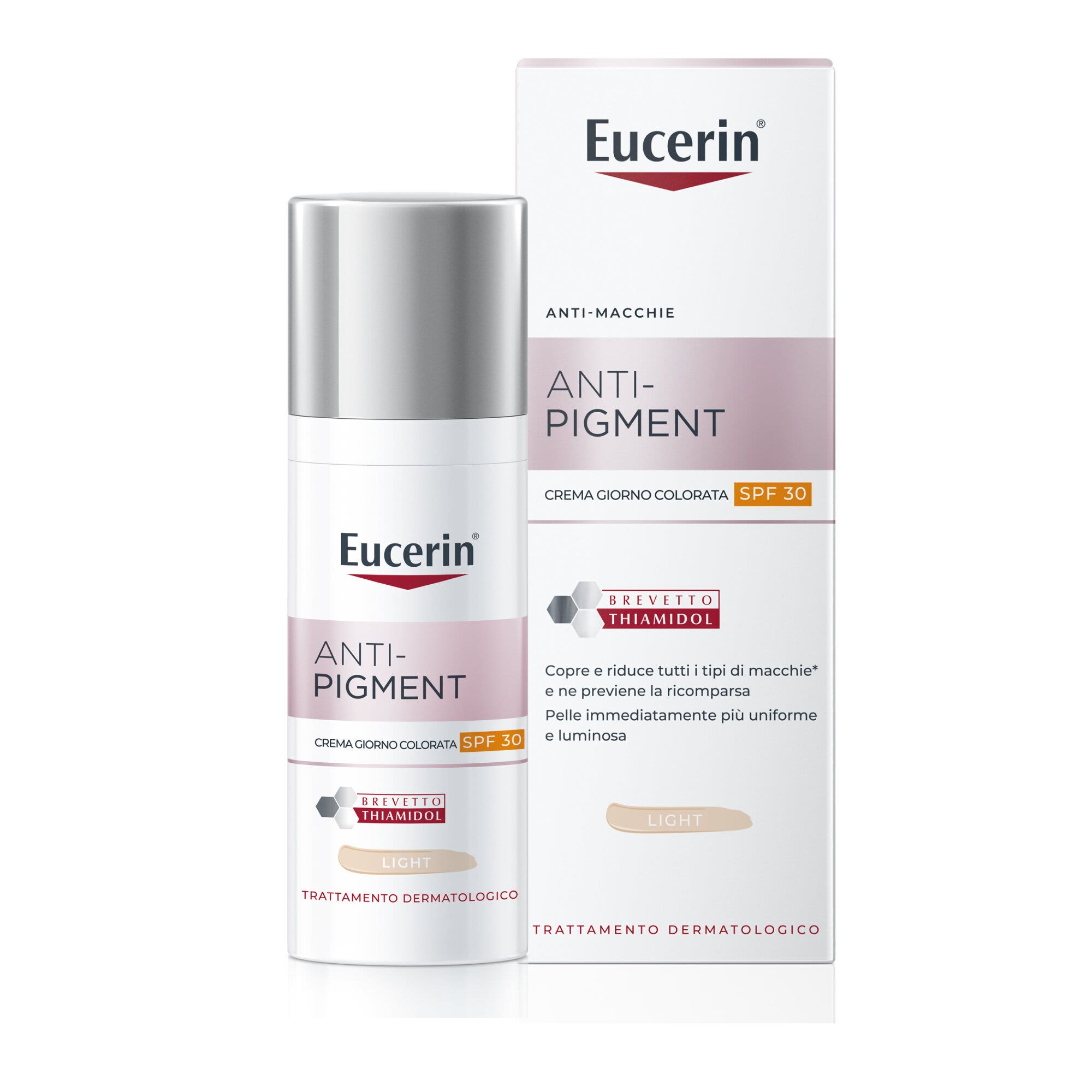 Eucerin Anti-Pigment Crema Giorno SPF 30 Colorata Light 30ml-1