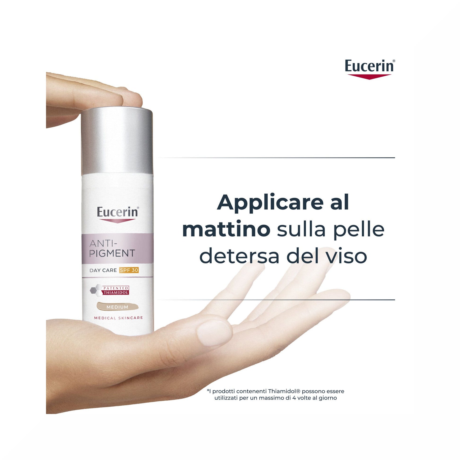 Eucerin Anti-Pigment Crema Giorno SPF 30 Colorata Medium 30ml-8