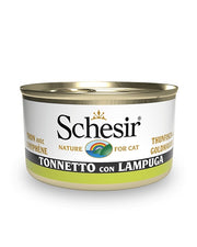 Schesir Tonnetto Con Lampuga Cibo Umido Gatti Adulti Lattina 85g-1