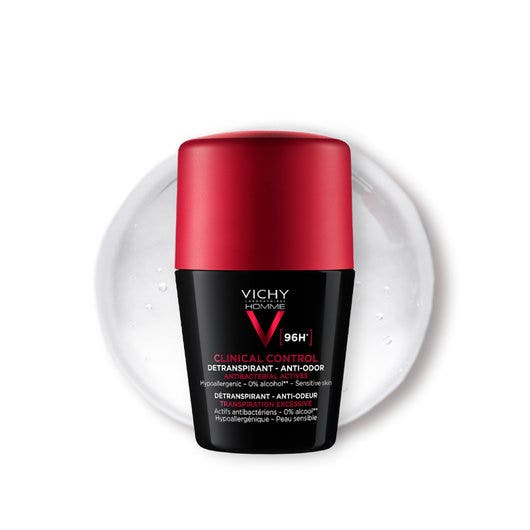 Vichy Homme Deodorante Clinical Control 96H Roll-On 50ml-1