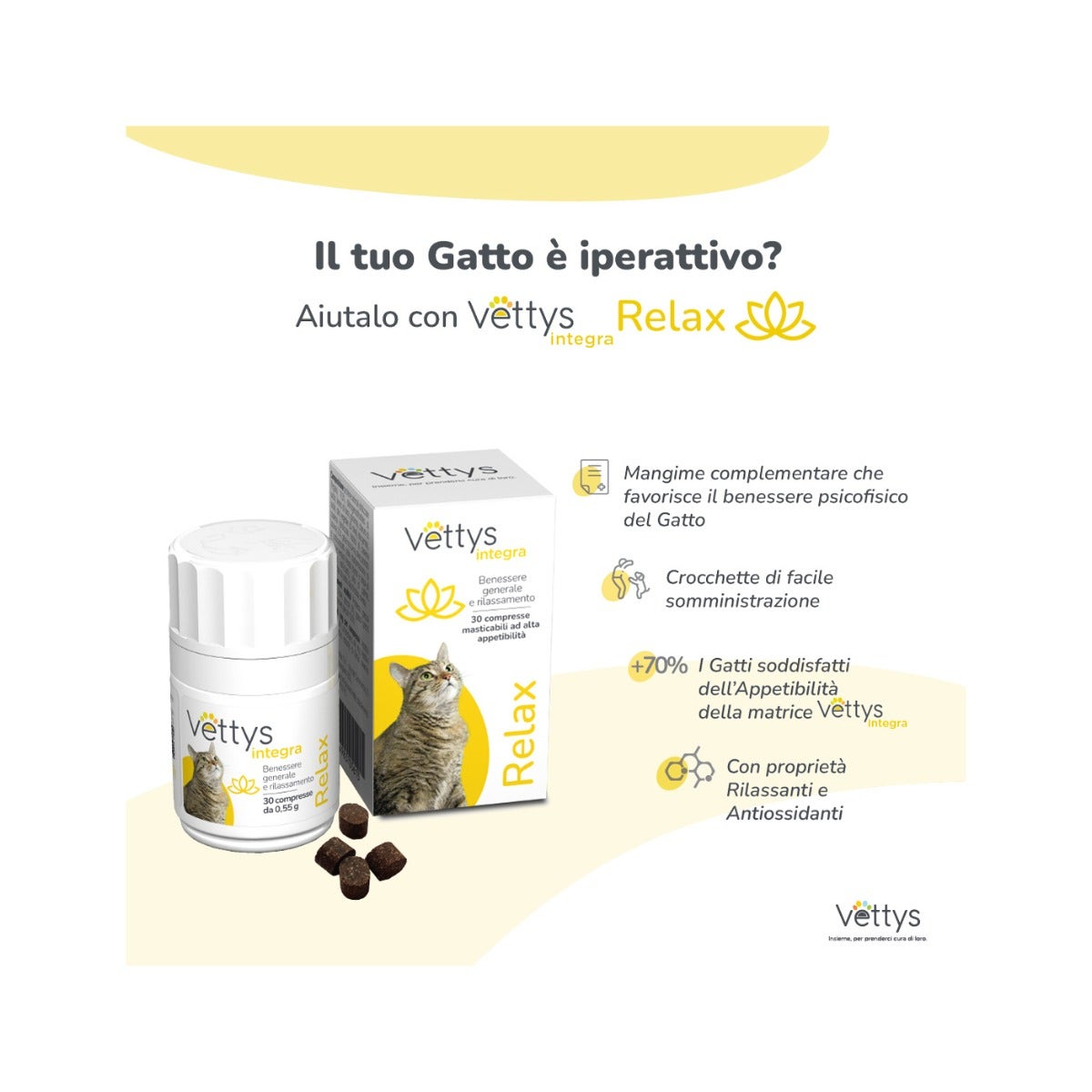 Vettys Integra Relax Per Cani 30 Compresse-2